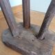 Brutalist tripod farm stool