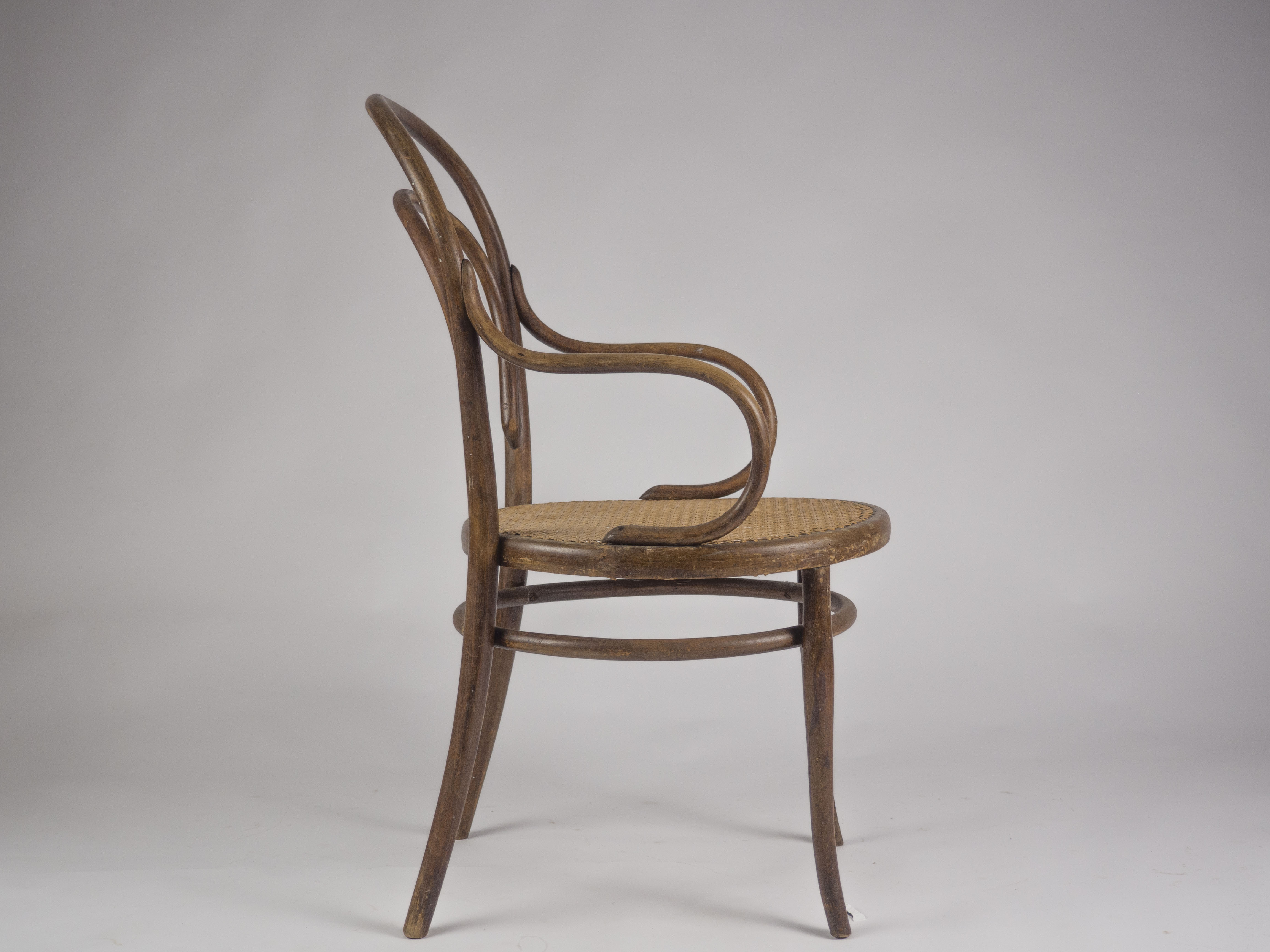 Antique Mod. 14 Armchair by Thonet for Thonet Wien, 1900s