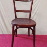 Vintage wooden bistro chair