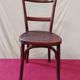 Vintage wooden bistro chair