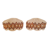 Pair of vintage lampshades