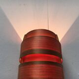 Edda V155 wall lamp in teak from the mid-century by Hans-Agne Jakobsson for Ellysett AB, 1950s.