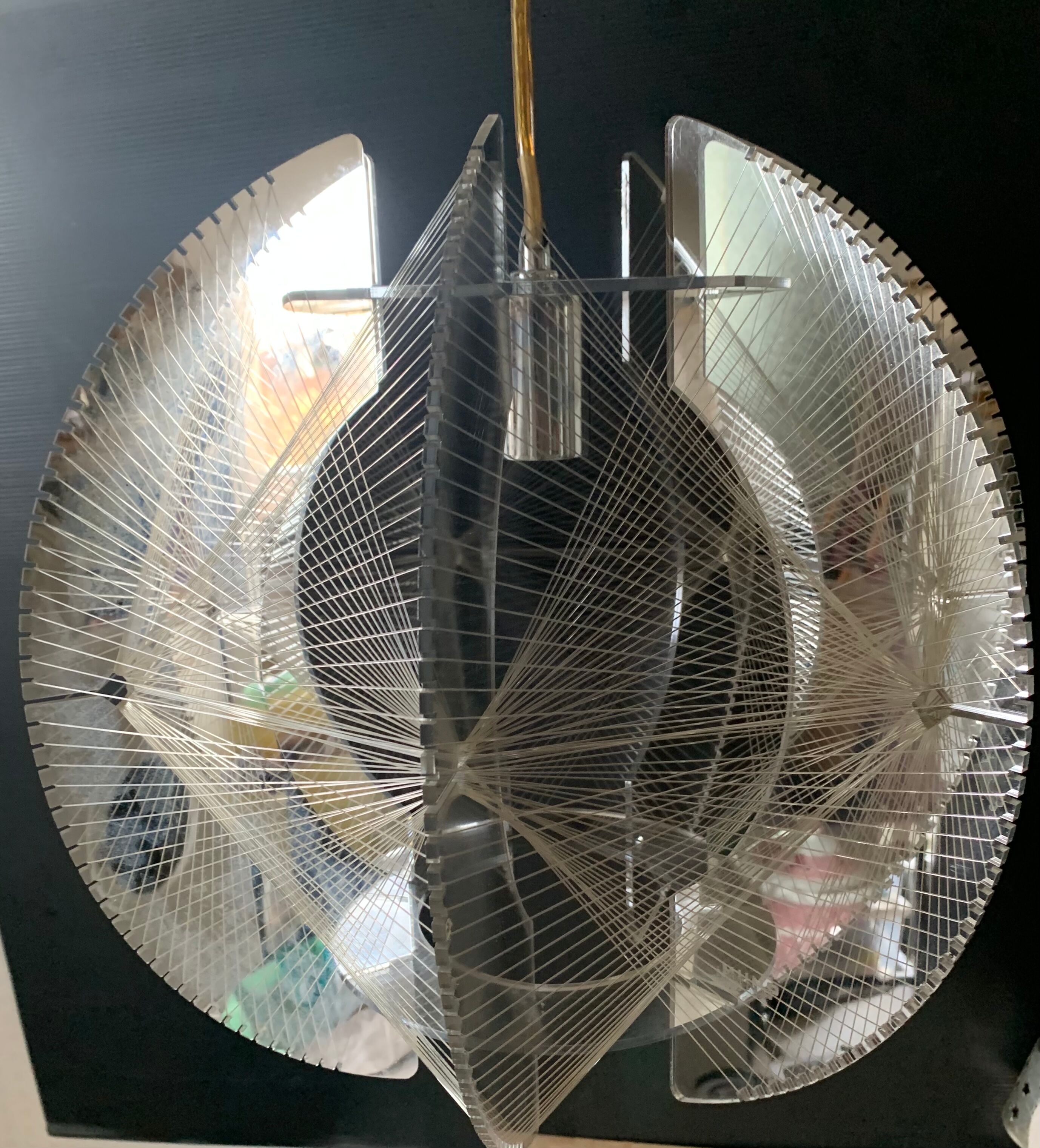 String chandelier Paul Secon