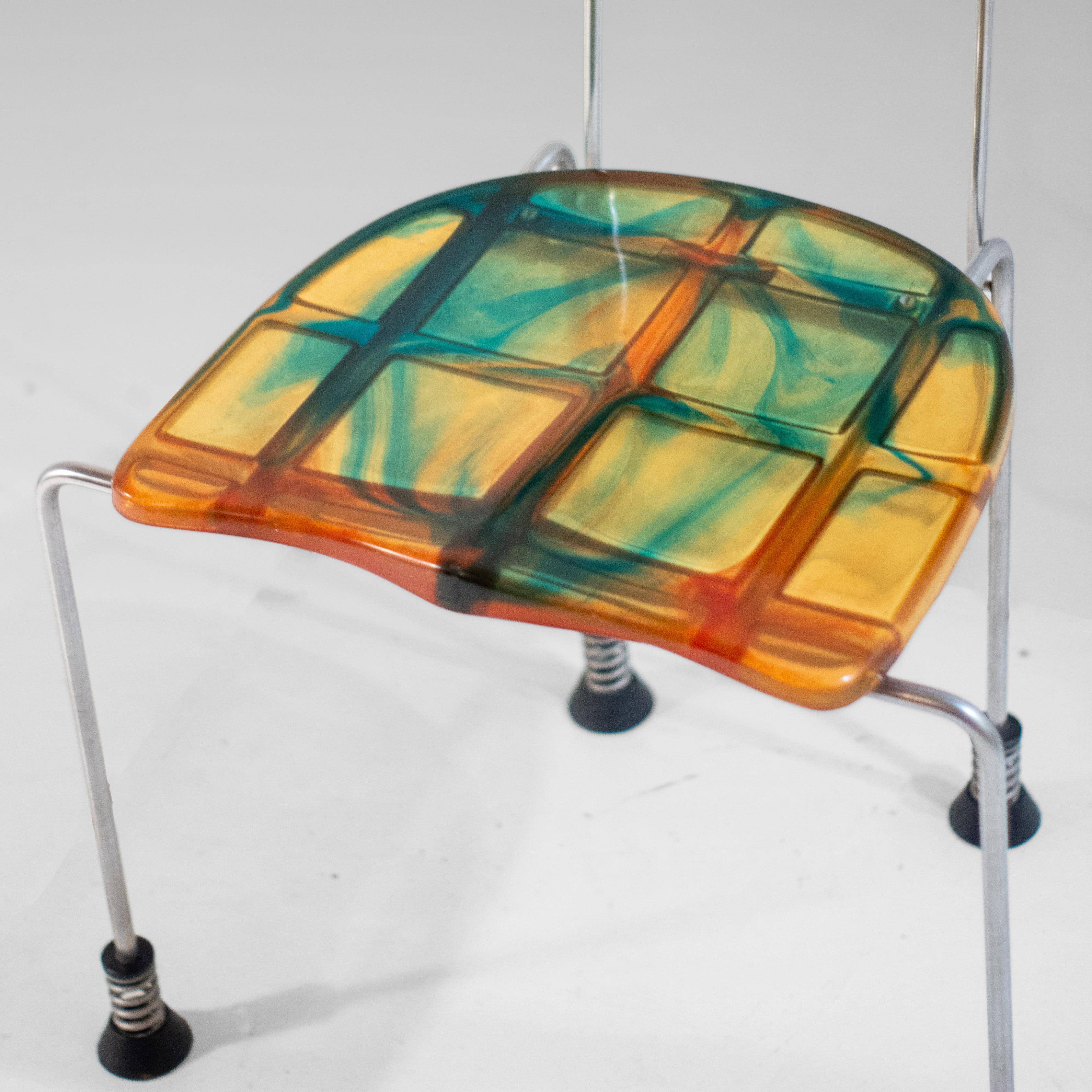 Italian Design Chair Broadway by Gaetano Pesce for Bernini, 1993