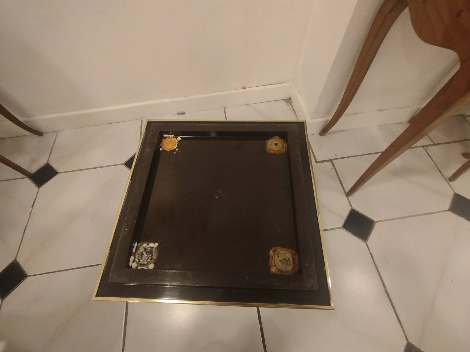 Cache-pot miroir Années 70 holland