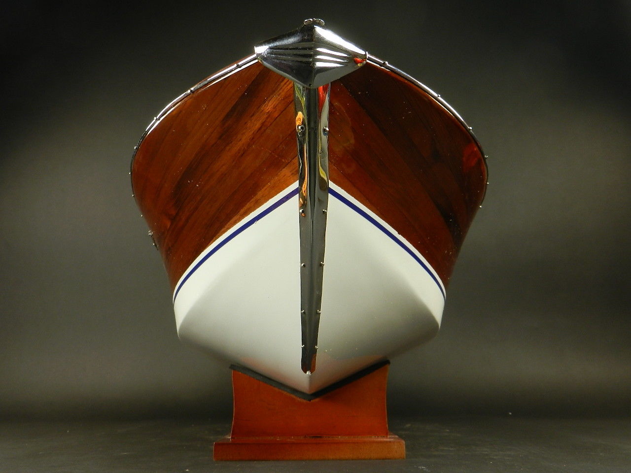 Ship model wood Riva Aquarama 67 cm