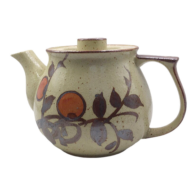 70s sandstone teapot