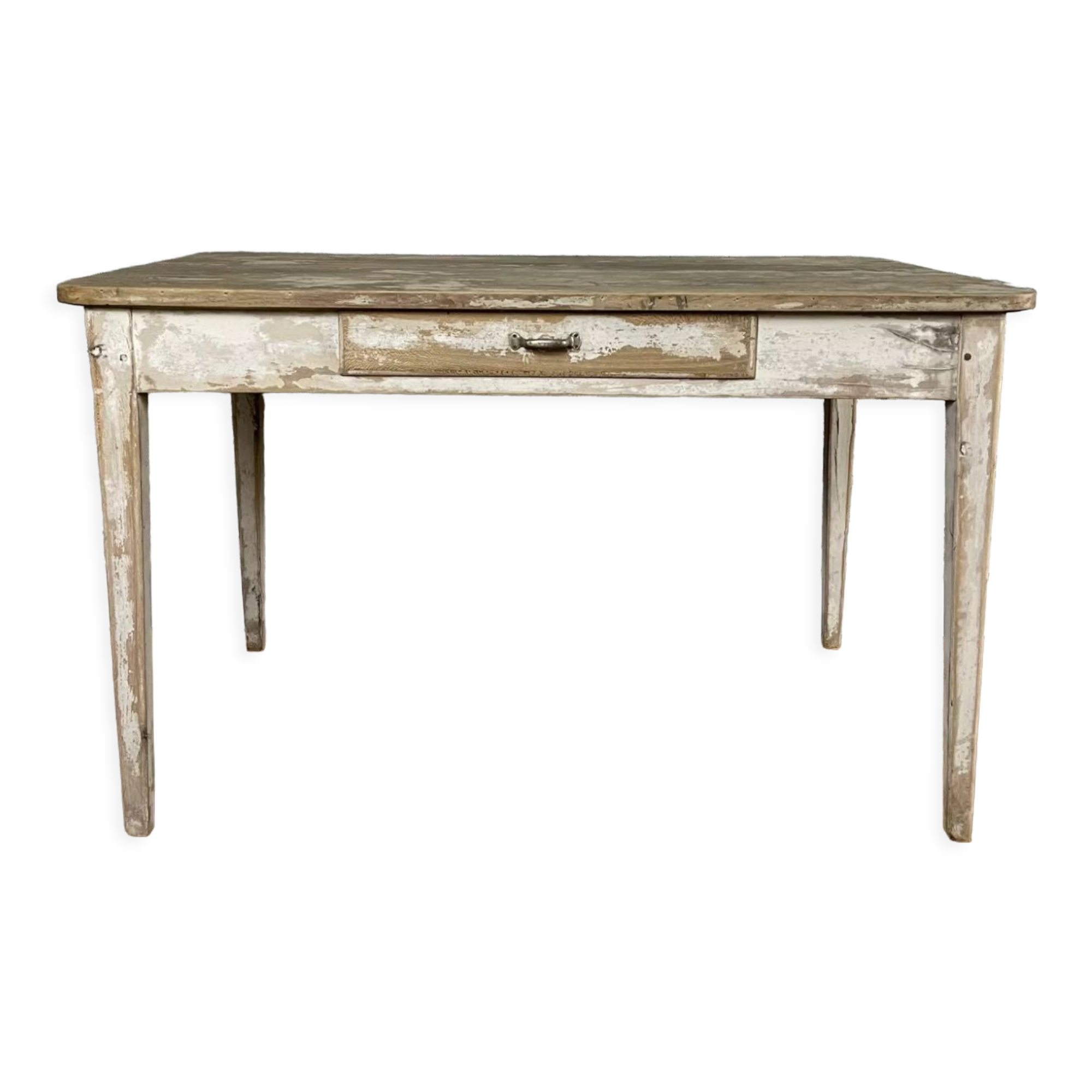 Farmhouse table with extension