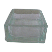 Cendrier Lumax en verre transparent vintage 1950