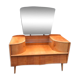 Coiffeuse bois clair 1950/60