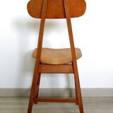 Vintage Scandinavian bistro design chair from the 1960s