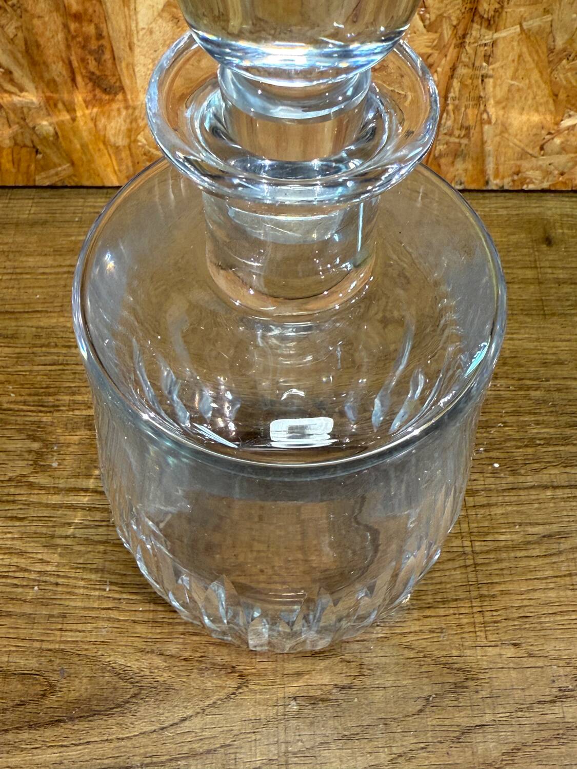 Baccarat cut crystal carafe – Cassino model signed – France, art d