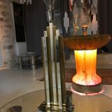 Romeo Rega table lamp bicolor 60 cm hight 1970