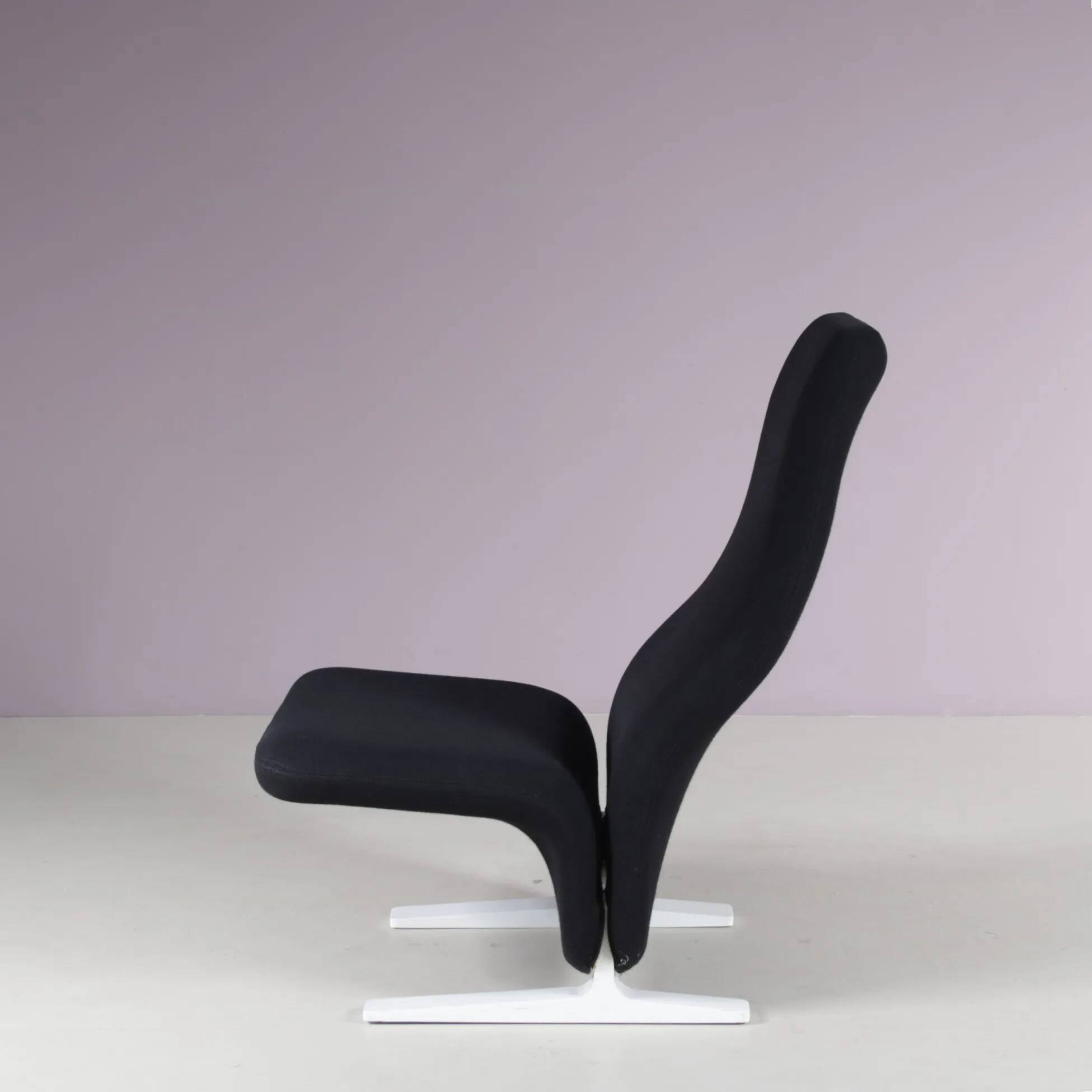 1970s “Concorde” chairs by Pierre Paulin for Artifort, Netherlands