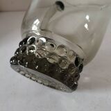 Smoked glass pitcher