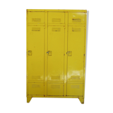 Industrial wardrobe 3 metal doors