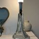 DAUM lamp base Nancy France in signed crystal – 30 cm
