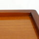 Table basse carrée bois & métal