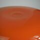 Glass bowl "Tango" in Art Deco style, bohemian orange colour, created by Michael Powolny for Loetz, 1914.