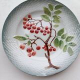 Barbotine dessert plates