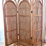 Vintage rattan screen excellent condition 1970