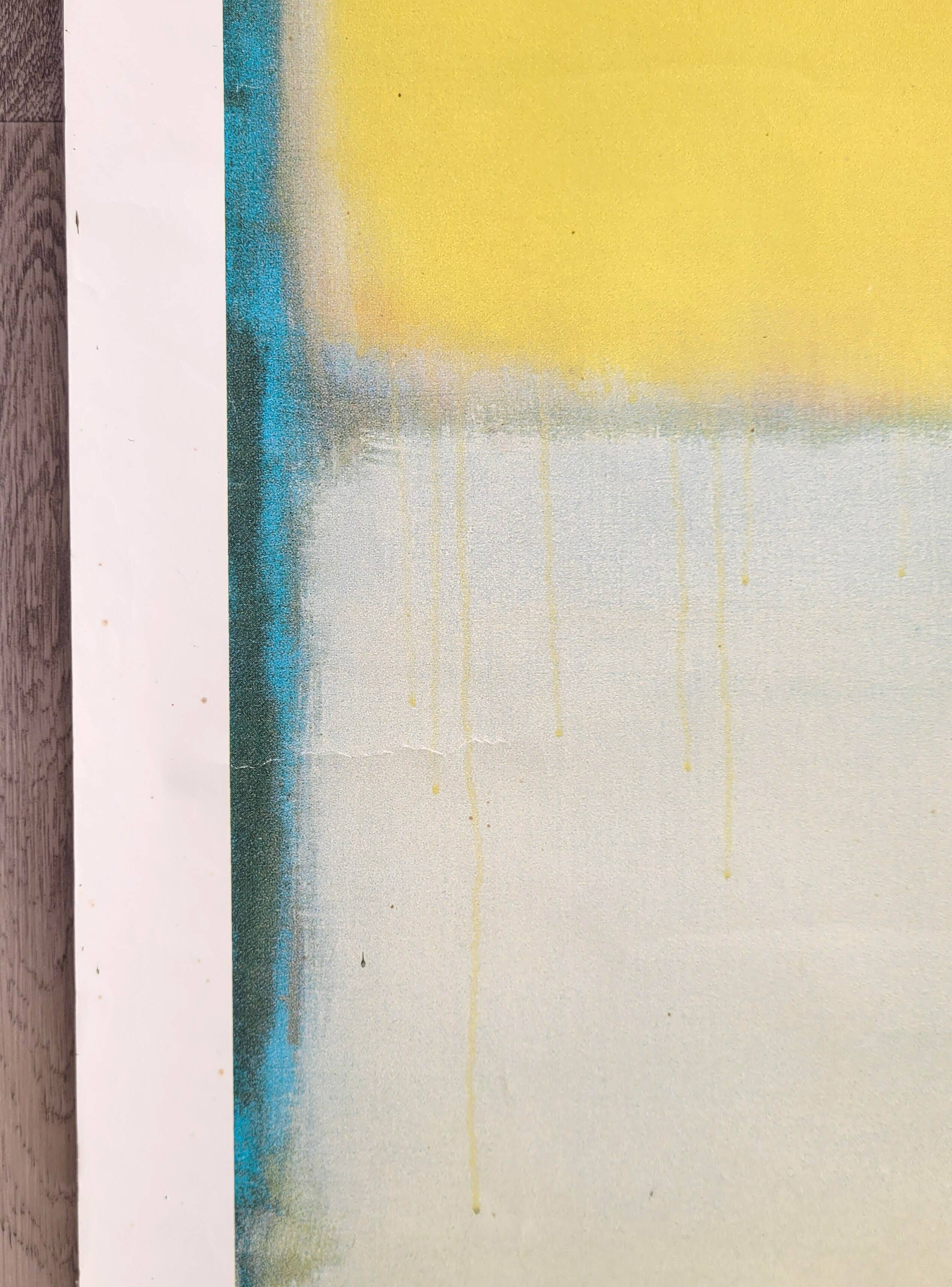 Original poster Mark Rothko MOMA 1996