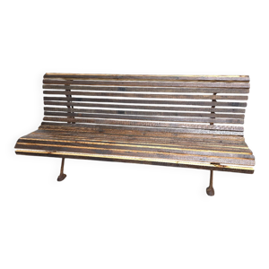 Banc de jardin en fonte