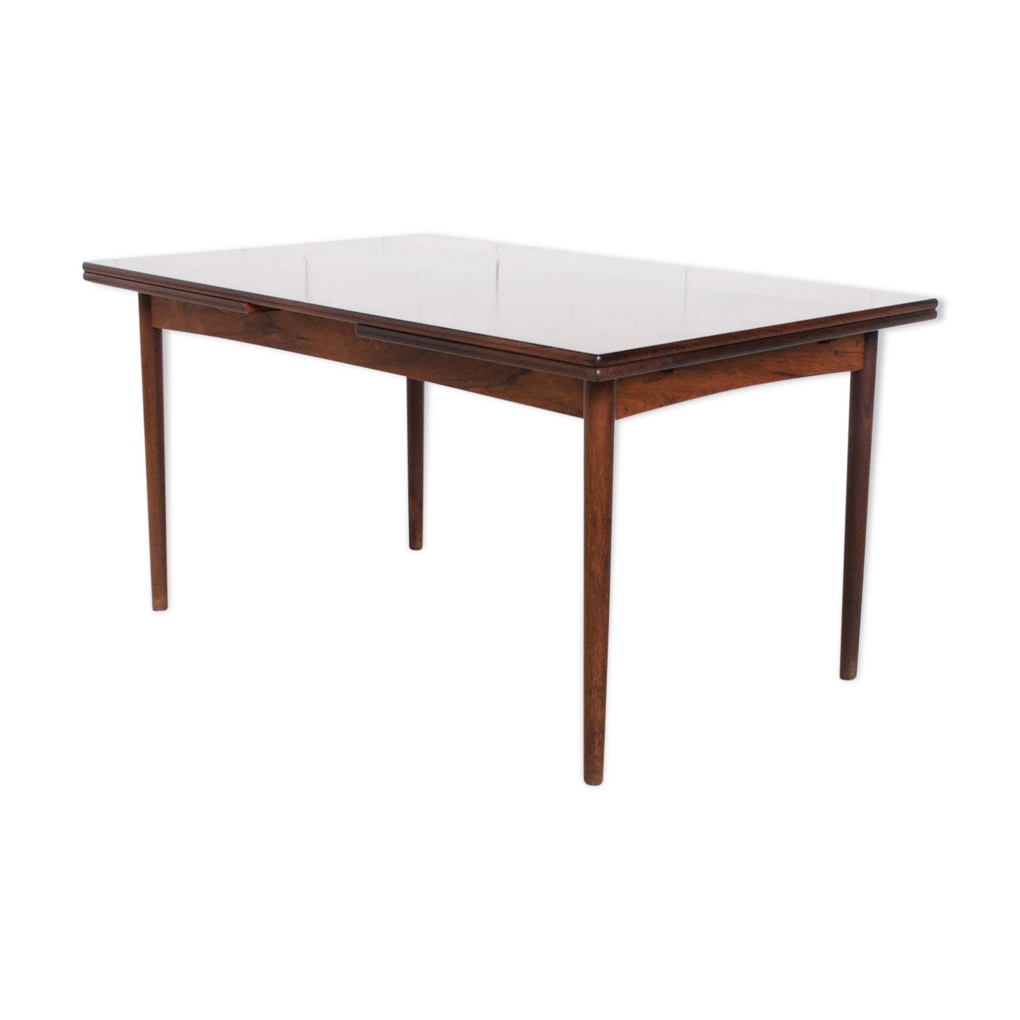 Scandinavian rosewood dining table 60's