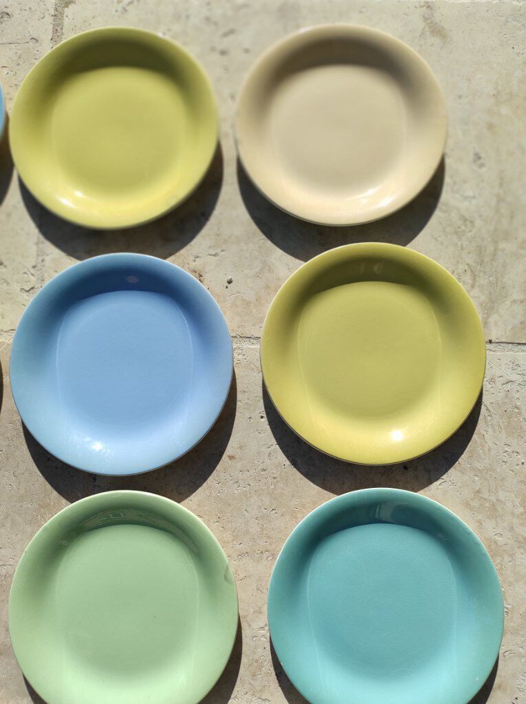 Vintage flat plates