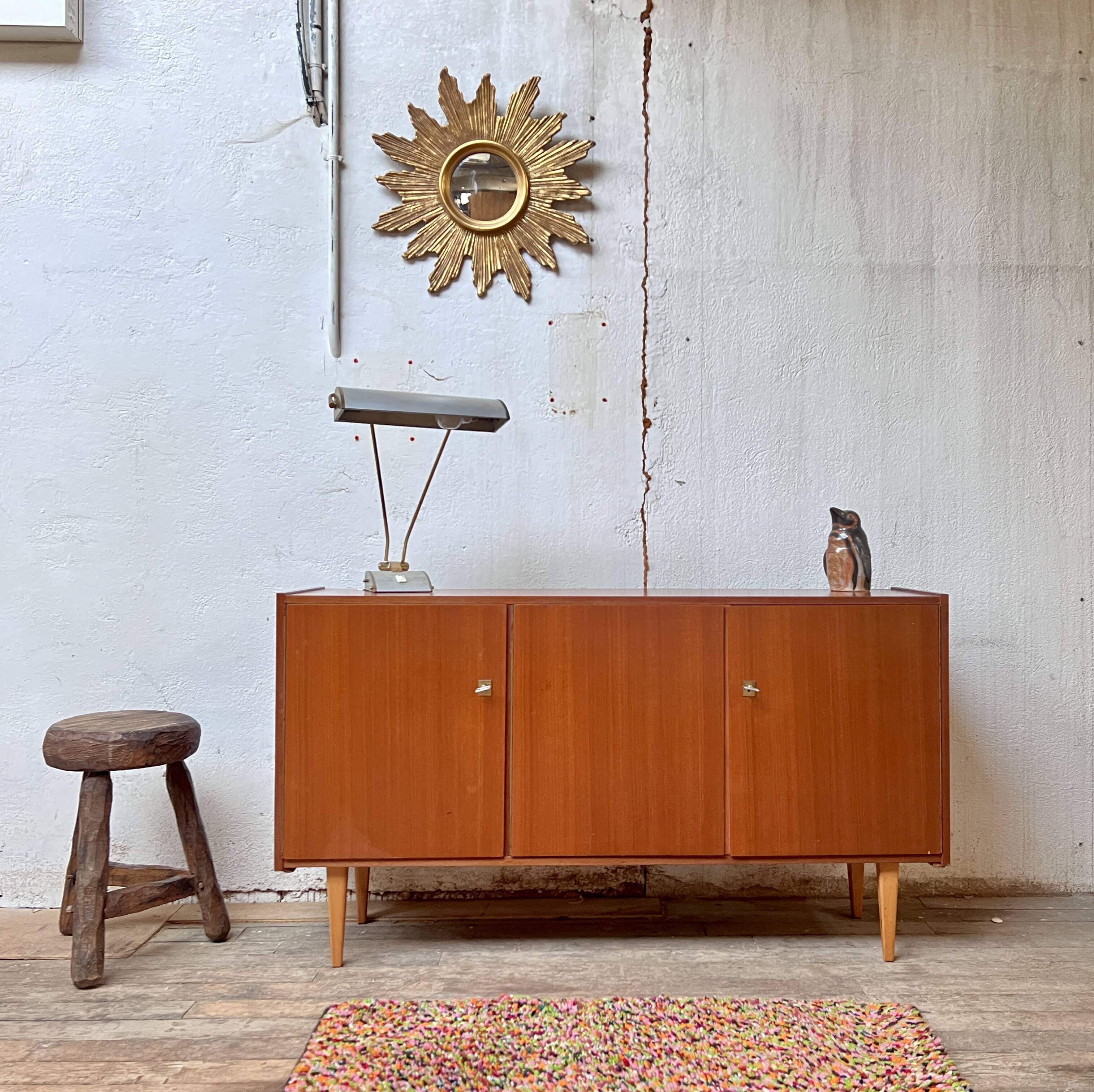 Vintage Scandinavian TV cabinet sideboard