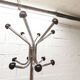 Industrial parrot coat rack 1970 12 hooks 193cm