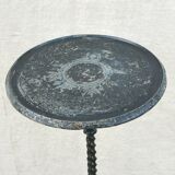 Cast iron Napoleon III pedestal table