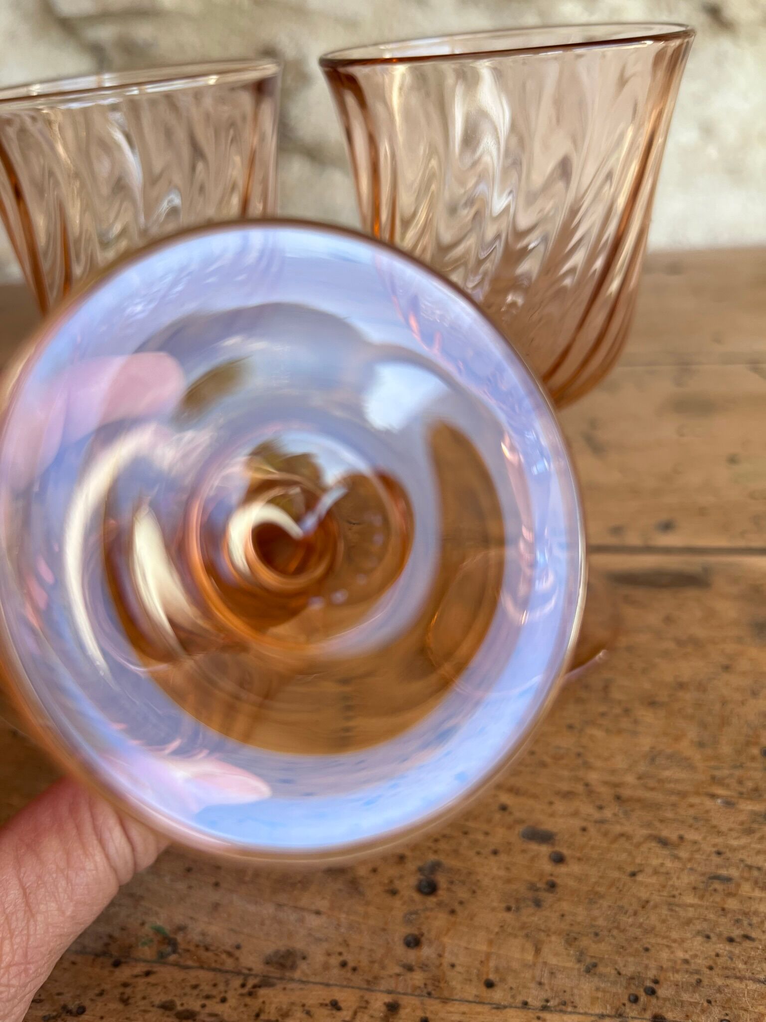 6 verres à apéritif Rosaline