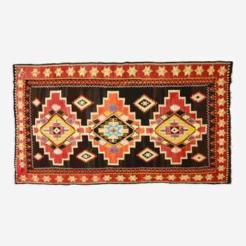 Anatolian handmade kilim rug 308 cm x 195 cm