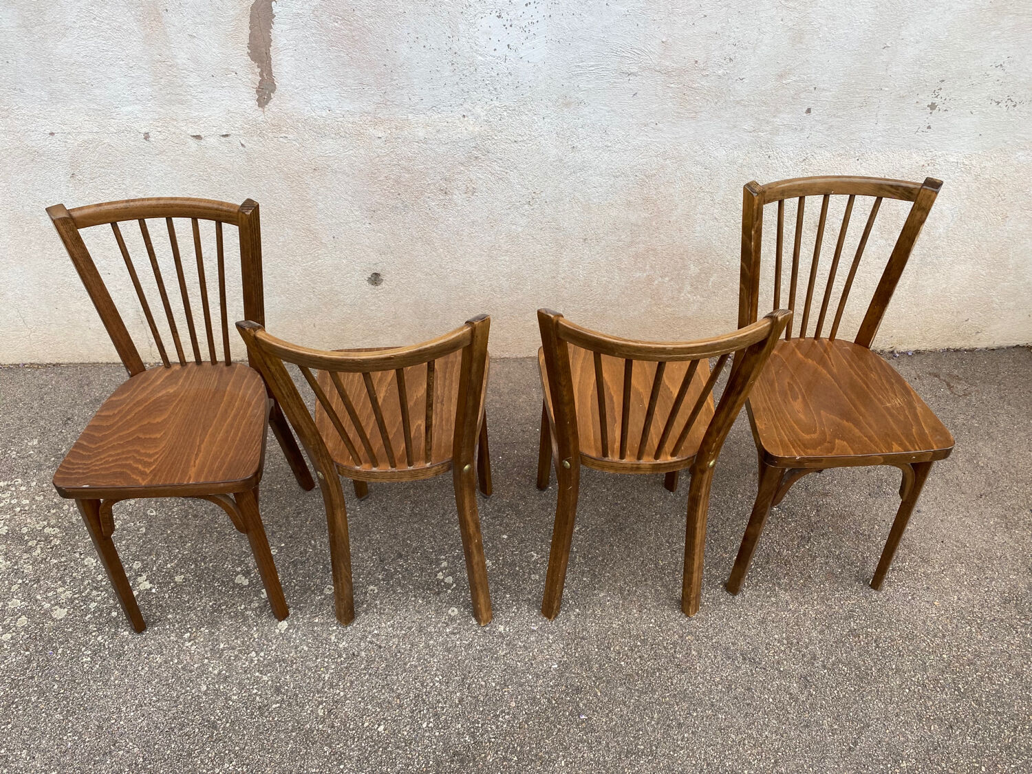 Set of 4 Baumann chairs