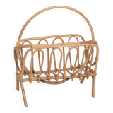 Porte-revue en rotin
