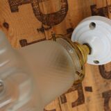 Wall light tulip and porcelain