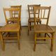 Lot 4 chaises bistrot luterma