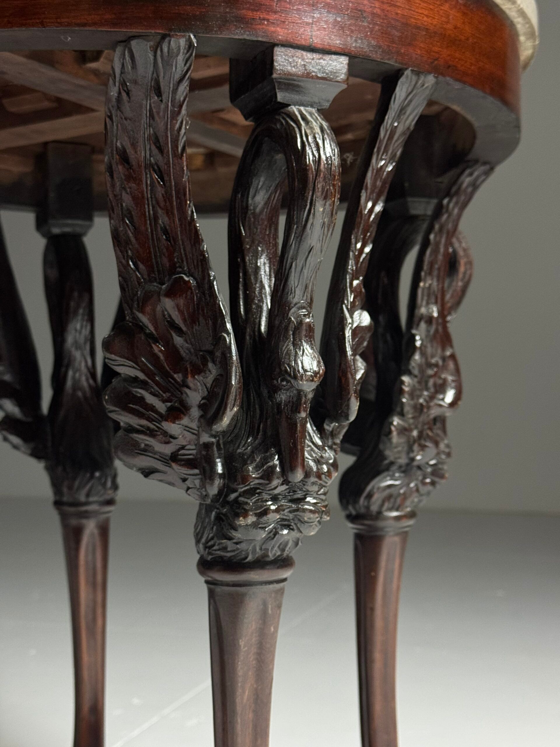 Empire gueridon 19th century mahogany