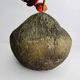 Pot artisanal Vulcano en ciment minéral