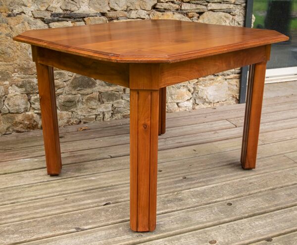 Table merisier années 1950