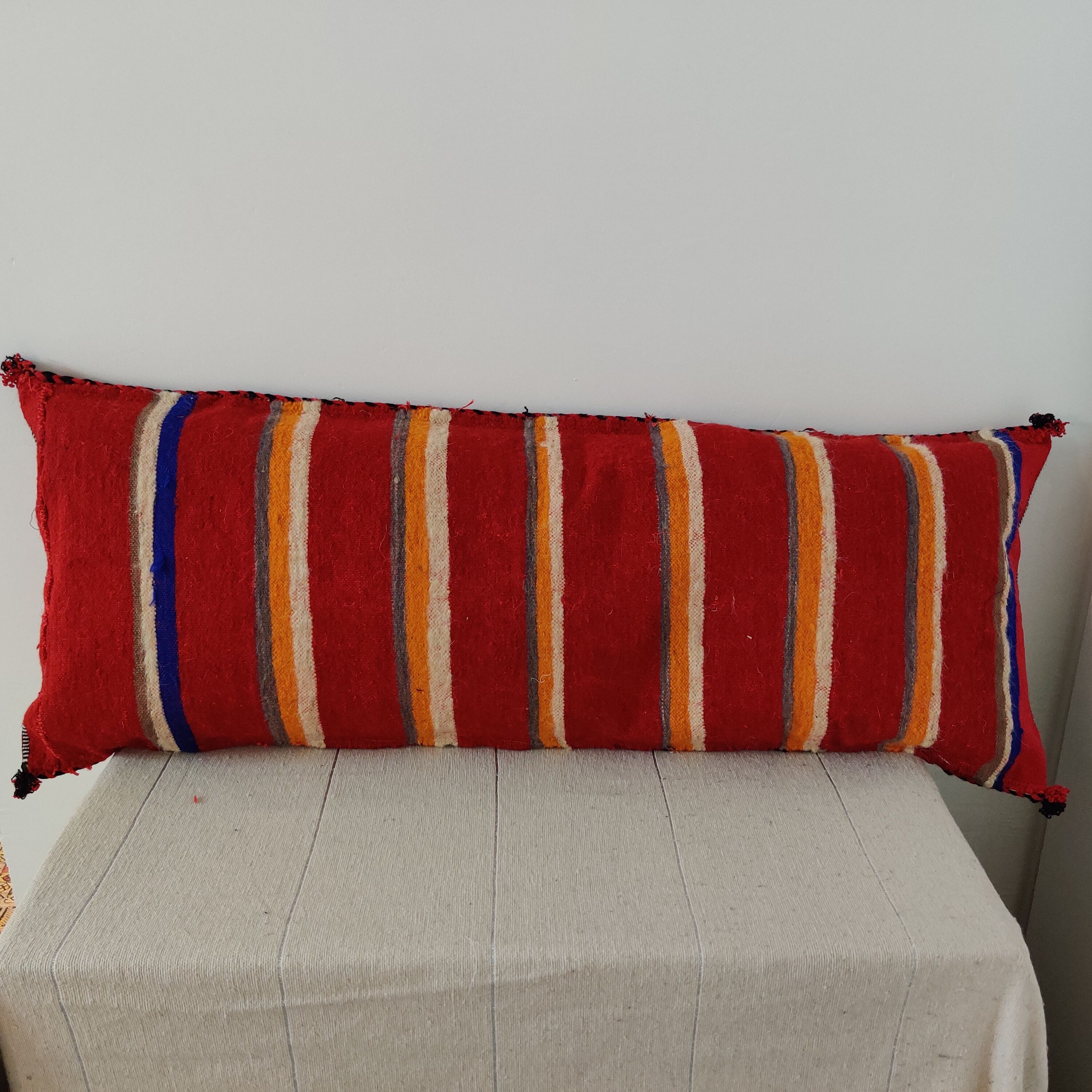 Long berber cushion moroccan vintage