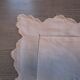 Antique embroidered/monogrammed pillowcase: 75x75cm