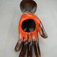 Hand ring holder soliflore decoration retro shabby vintage ring holder vase