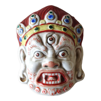 Tibetan porcelain mask