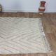 Handmade wool Berber rug 240 X 135 CM