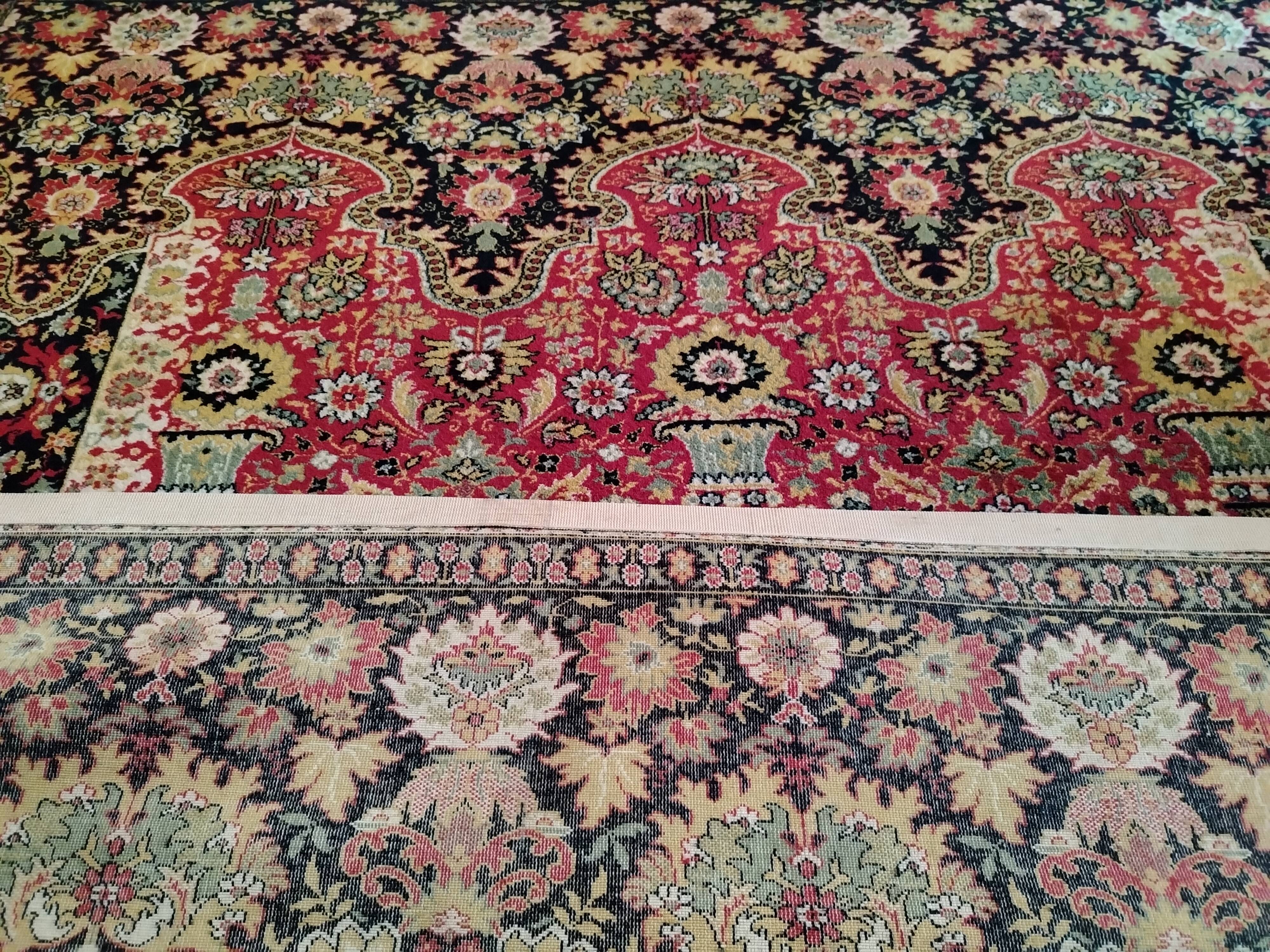 Grand tapis vintage