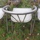 4 fauteuils acier tubulaire soudé seventies