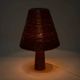 Unique wooden lamp by Stanislav Kučera and manufactured by ÚLUV