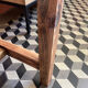 Renovated farmhouse table